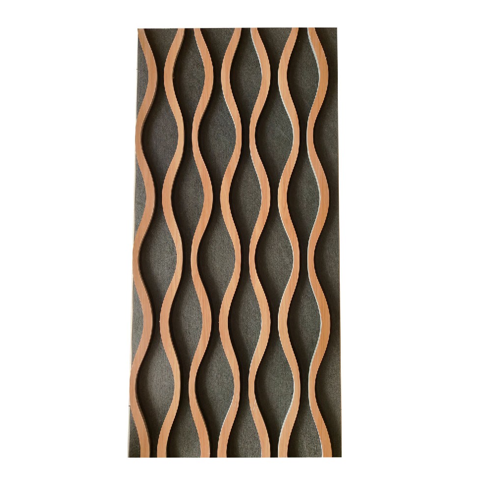 Large Curve Carving Acoustic Panel