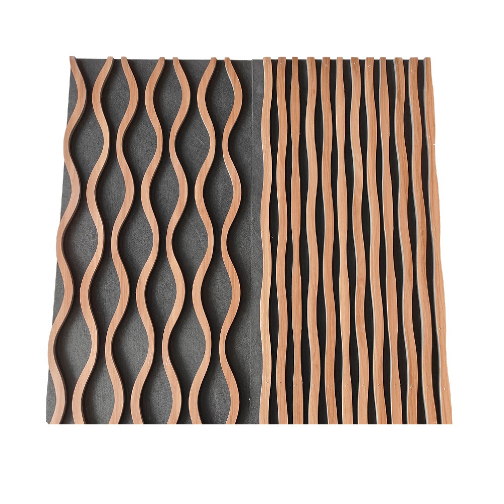 WPC Curved Acoustic Panel